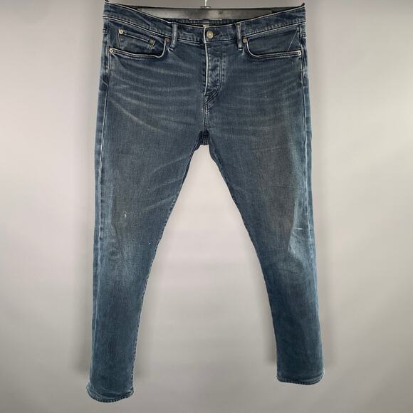 BURBERRY BRIT Other - BURBERRY BRIT Size 36 Navy Wash Cotton Straight leg Jeans